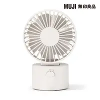 在飛比找momo購物網優惠-【MUJI 無印良品】USB桌上型風扇.擺頭型