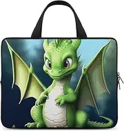 Laptop Case Sleeve Shockproof Computer Carrying Bag Dragon Cute Laptop Bag Tote Lightweight Notebook Case Cover Traveling Briefcase Handle Bags for Travel Business 17inch, Dragon Cute, 17inch