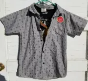 Smiths American 2 Piece Over & Under Boys Shirt Set - Sizes -10-12 and M (Tee)