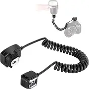 Neewer 4.2'/1.3m TTL Off Camera Flash Speedlite Cord compatible with Canon DSLR 800D/750D/700D/650D/600D/7D2/7D/6D2/6D/5D4/5D3/5D2/5DS/1D4/1D3/100D/80D/70D/60D Cameras