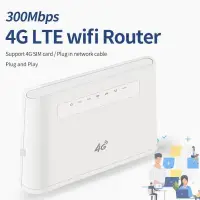 在飛比找露天拍賣優惠-【可打電話版】4G LTE SIM卡 無線路由器R9B-可打