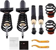Black Street Coilover Suspension Kit,Compatible With VW Transporter T5 T32 2003-2009 Shock Spring Strut Coilovers Suspension Struts