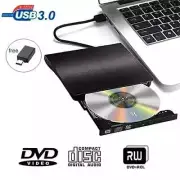 USB3.0+Type-C External Optical Drive, Portable CD/VCD/DVD Player, Plug-in Expand