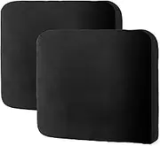 ROADDPMATE 2 Pcs Gel Seat Cushion Covers, Replacement Cushion Covers, Car Seat Cushion Covers, Machine Washable(18.5" x 17.5")