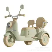 Remote Control Baby's Two-Person Three-Wheel Electric Toy Children's Motorcycle