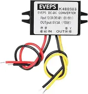 DC-DC Converter 8-58V to 5V 3A Step Down Power Supply Module with Overvoltage Overheat Protection for Car LED Monitor Camera Router