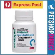 Aristopet Oral Antibiotic for Ornamental Birds (Bacterial) 50g EXPRESS POST