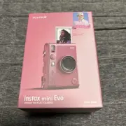 Fujifilm instax mini Evo Cheki USB Pink Type-C Compatible Limited Edition New