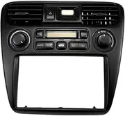 AC HVAC Climate Heater Temperature Control Panel 5452 79600-S84-A41ZA Compatible For Honda Accord 98-02(Black)