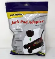 Auto Bert Jack Pad Adapter Rubber Cross Slotted Jack Adapter 10cm x 4.8cm