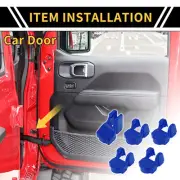 Door Limiting Cover Trim for Jeep Wrangler JL JLU 2018-2024 Blue