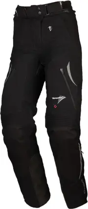 Modeka Takuya Ladies Motorcycle Textile Pants, black, Size 26 for Women