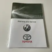 New Blank Toyota 86 Service Log Book Booklet