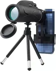 80 x 100 Telescope high Power Binoculars Professional Night Vision monocular Zoom Optical Telescope Hunting Range Latest (Color : with Holder)