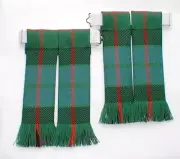 KILT FLASHES TARTAN GUNN ANCIENT HOSE SOCK WORSTED WOOL MADE SCOTLAND MENSWEAR