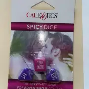 CalExotics Spicy Dice Couples Game Honeymoon Anniversary Birthday Gift Date Nigh