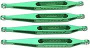 RC Suspension Links Set, 4 Pieces High Strength RC Lower Suspension Links, Stable and Durable, Anti-Deformation, 1/8 RC (Green)