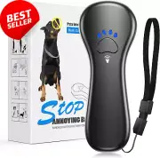 Rechargeable Ultrasonic Dog Bark Control Device Anti-Barking Deterrent 16.4 Ft