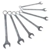 7 Piece SAE Raised Panel Jumbo Combination Wrench Set 9707A SUNEX TOOLS 9707A 0