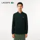 【LACOSTE】男裝-經典L1312長袖Polo衫(綠色)