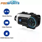 HD 1080P Camera Motorcycle WiFi Bluetooth Helmet Headset Intercom Music Sharing