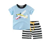 2024 Children's Clothing Summer New Children's Suits Spring And Summer Children's Clothes Boys' Clothing Baby Two-Piece Set Ins