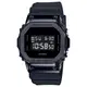 CASIO 卡西歐 G-SHOCK (GM-5600B-1)【台灣原廠公司貨】經典不敗金屬復古防水運動方錶-黑/黑