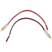 Speaker Cables to Plugs Adapter, 2-Channel (1 Foot) Y3A58123