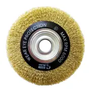 Josco 150 x 19mm Wire Wheel Brush