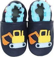 [Carozoo] Christmas Boys/Girls 0-6M up to 8 YRS Soft Sole Leather Shoes Slippers Socks(22 Designs)