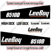 Fits LeeBoy 8510D Decal Kit Asphalt Paver Equipment Decals - 7 YEAR 3M Vinyl!
