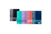 10x Colourhide Lecture Book w Ruler A4 Writing School Notebook 140Pgs Assorted