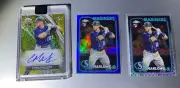 2024 Topps - Cade Marlowe 3 Card Lot With Gold Auto!
