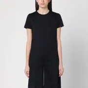 [Max Mara] Black cotton T-shirt M Black