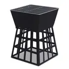 Camping Wallaroo Outdoor Fire Pit for BBQ, Grilling, Cooking, stand for Backyard