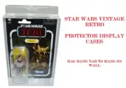 50 Star Wars Vintage Retro Kenner Action Figures Protectors Cases Display Boxes