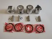 for yanmar 4TNE88 Rebuild Overhaul kit Piston Ring Complete Gasket kit Excavator Truck Parts