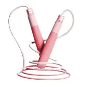 jump rope for kids women and men,Lightweight jump rope with double ball pink