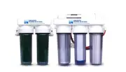 6 Stage 100 GPD Reverse Osmosis/DI Aquarium Reef Water Filter System 0 PPM RODI
