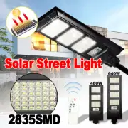 LED Solar Street Light Flood Lights Outdoor with Remote Control solar lights