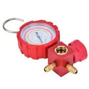 Air Condition Manifold Gauge High Pressure A/C Refrigeration Tool W/ Sight Glass