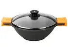 Bra Efficient Wok / Pan for Cooking Fit Jumping Round Diameter 28 CM