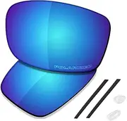 [Saucer] Premium Replacement Lenses & Rubber Kits for Oakley Gauge 8 L OO4124 62mm Sunglasses