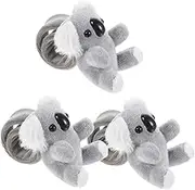 3pcs Slap Bracelet Basket Bracelets Animal Slap Bands Animal Wristbands Stuffed Plush Animal Wristbands Birthday Animal Slap Bands Boys Slap Bands Pp Cotton Light