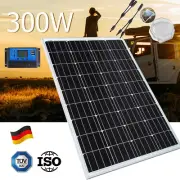 300W 600W 900W 12V Solar Panel Kit Mono Home Caravan Camping Battery Charging AU