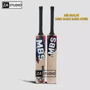 MB Malik Cricket Bat "MBS Saim Ayub No Look Short"English Willow A1+ Cricket Bat