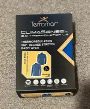 Terramar Men Base Layer Shirt. Climasense 2.0 Terminator TR. Size Large. New