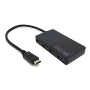 Type C 4-Port USB Hub USB 3.1 Charging Port Adapter for PC Laptop Mac