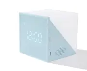 F39 Creative Electronic Small Alarm Clock Bedroom Bedside Clock Colorful Wake-up Light Digital Smart Temperature Led Clock