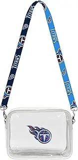Littlearth Tennessee Titans NFL Clear Fanny Fan Purse